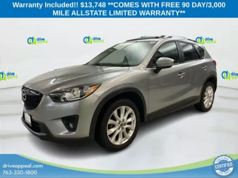 Silver 2014 Mazda CX-5 Grand Touring for sale in Eden Prairie, MN