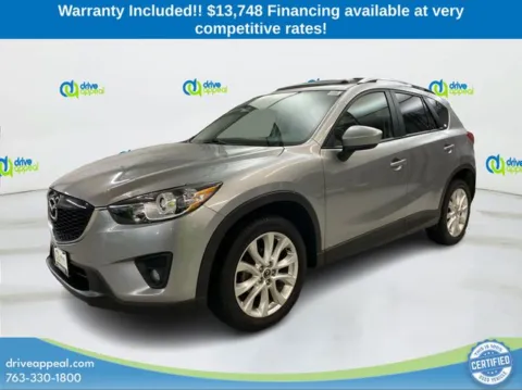 Silver 2014 Mazda CX-5 Grand Touring for sale in Eden Prairie, MN