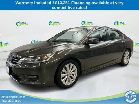 Gray 2015 Honda Accord EX-L for sale in Eden Prairie, MN