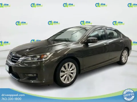 Gray 2015 Honda Accord EX-L for sale in Eden Prairie, MN