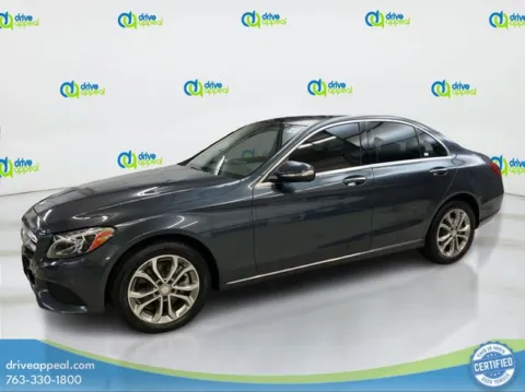 Gray 2015 Mercedes-Benz C-Class C 300 for sale in Eden Prairie, MN