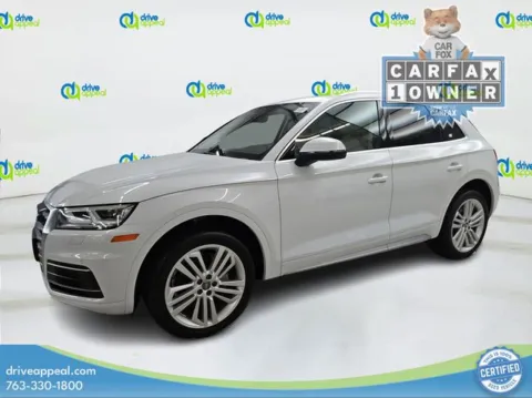 White 2020 Audi Q5 45 Premium Plus for sale in Eden Prairie, MN