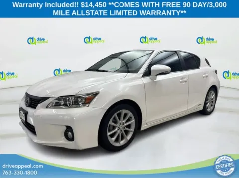 White 2013 Lexus CT 200h for sale in Eden Prairie, MN