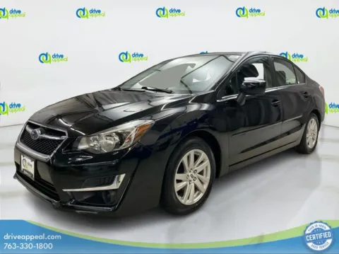 Black 2015 Subaru Impreza 2.0i Premium for sale in Eden Prairie, MN