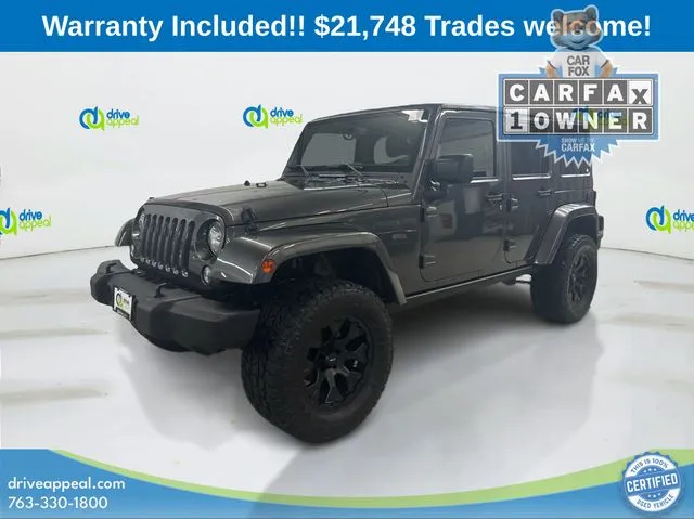 2014 Jeep Wrangler Unlimited Rubicon for sale in Anoka, MN
