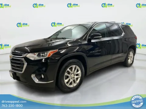 Black 2018 Chevrolet Traverse LT for sale in Anoka, MN