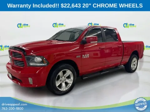 Red 2014 Ram 1500 Sport for sale in Anoka, MN