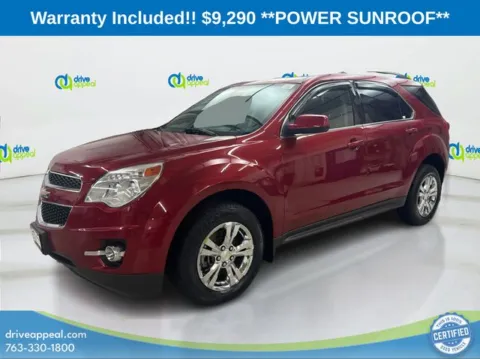Red 2015 Chevrolet Equinox LT for sale in Anoka, MN