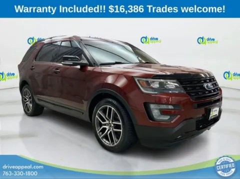 Another view of 2016 Ford Explorer Sport for sale in Anoka, MN at Drive Appeal Anoka