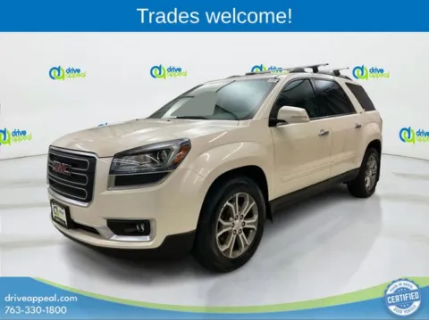 White 2015 GMC Acadia SLT-1 for sale in Anoka, MN
