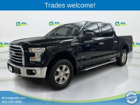 Black 2015 Ford F-150 XLT for sale in Anoka, MN