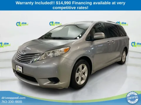 Silver 2015 Toyota Sienna LE for sale in Anoka, MN