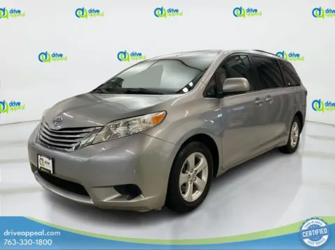 Silver 2015 Toyota Sienna LE for sale in Anoka, MN
