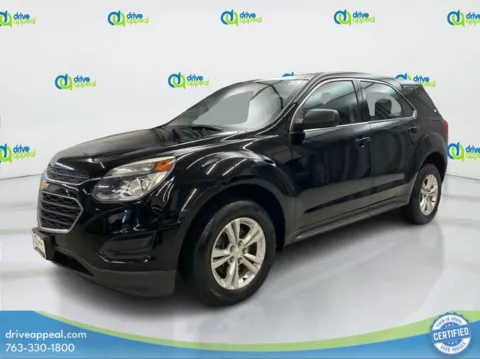 Black 2016 Chevrolet Equinox LS for sale in Anoka, MN