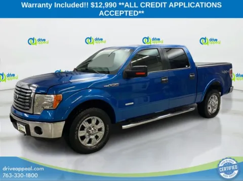 Blue 2012 Ford F-150 XLT for sale in Anoka, MN