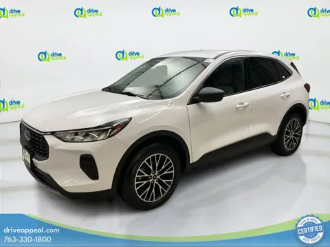 White 2023 Ford Escape Hybrid Active for sale in Anoka, MN