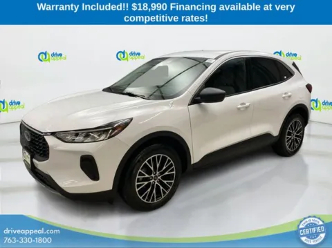 White 2023 Ford Escape Hybrid Active for sale in Anoka, MN