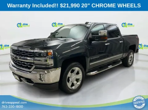 Gray 2017 Chevrolet Silverado 1500 LTZ for sale in Anoka, MN