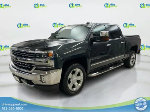 Gray 2017 Chevrolet Silverado 1500 LTZ for sale in Anoka, MN