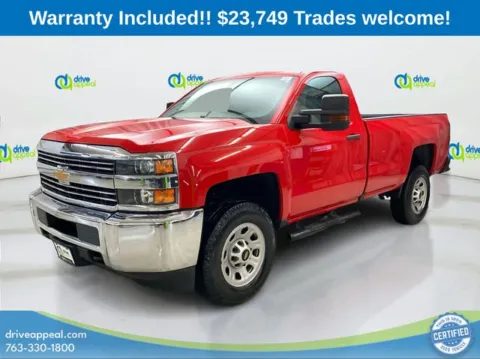 Red 2016 Chevrolet Silverado 3500HD Work Truck for sale in Anoka, MN