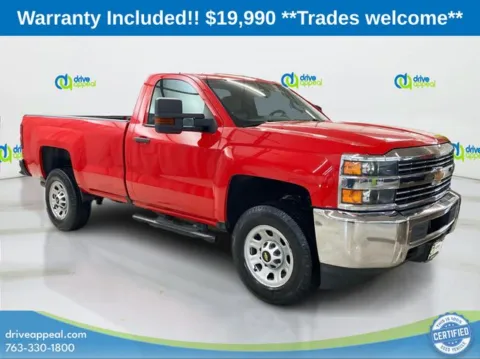 Red 2016 Chevrolet Silverado 3500HD Work Truck for sale in Anoka, MN