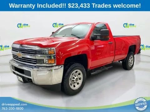 Red 2016 Chevrolet Silverado 3500HD Work Truck for sale in Anoka, MN