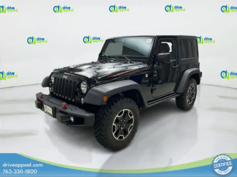 Black 2015 Jeep Wrangler Rubicon Hard Rock for sale in Anoka, MN