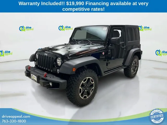 Black 2015 Jeep Wrangler Rubicon Hard Rock for sale in Anoka, MN
