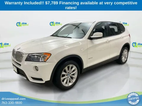 White 2014 BMW X3 xDrive28i for sale in Anoka, MN
