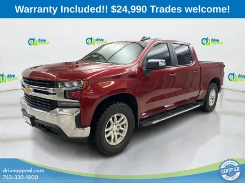 Red 2019 Chevrolet Silverado 1500 LT for sale in Anoka, MN