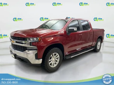 Red 2019 Chevrolet Silverado 1500 LT for sale in Anoka, MN