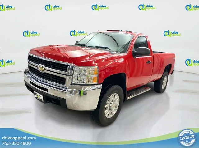 Red 2009 Chevrolet Silverado 2500HD Work Truck for sale in Anoka, MN