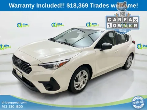 White 2024 Subaru Impreza for sale in Anoka, MN