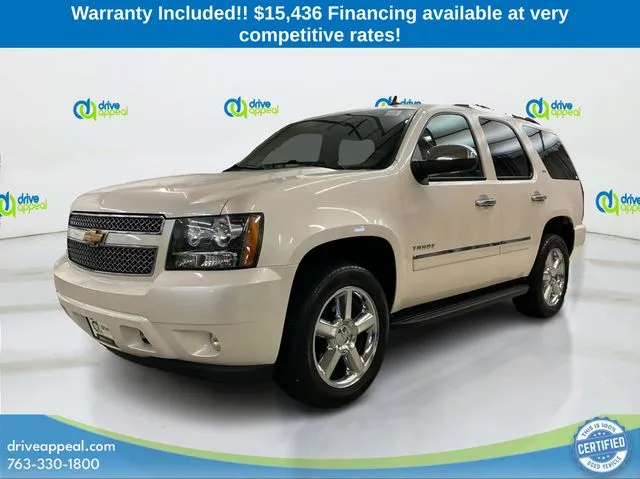 White 2013 Chevrolet Tahoe LTZ for sale in Anoka, MN