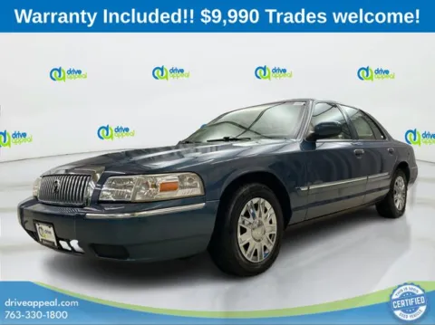 Blue 2008 Mercury Grand Marquis GS for sale in Anoka, MN