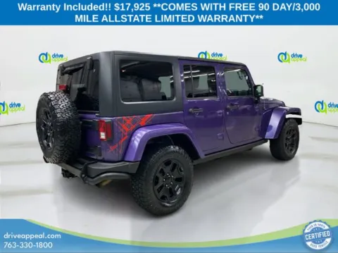 More photos of 2016 Jeep Wrangler Unlimited Sahara at Drive Appeal Anoka, MN