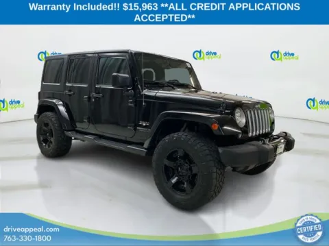 Another view of 2016 Jeep Wrangler Unlimited Sahara for sale in Anoka, MN at Drive Appeal Anoka