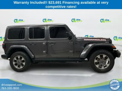 More photos of 2020 Jeep Wrangler Unlimited Sahara at Drive Appeal Anoka, MN