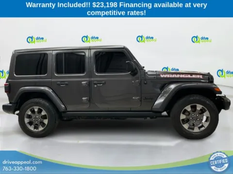 More photos of 2020 Jeep Wrangler Unlimited Sahara at Drive Appeal Anoka, MN