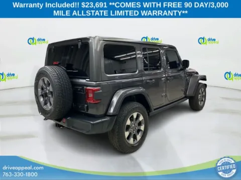 More photos of 2020 Jeep Wrangler Unlimited Sahara at Drive Appeal Anoka, MN