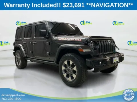 Another view of 2020 Jeep Wrangler Unlimited Sahara for sale in Anoka, MN at Drive Appeal Anoka