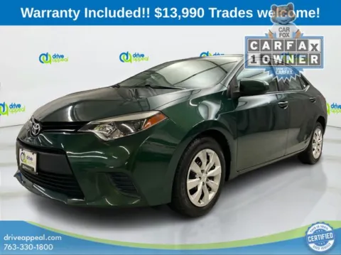 Used 2014 Toyota Corolla LE for sale in Anoka, MN at Drive Appeal