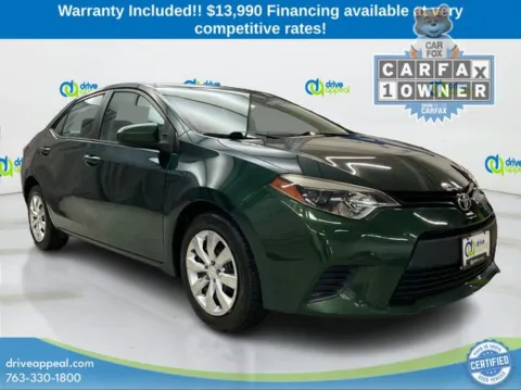 Another view of 2014 Toyota Corolla LE for sale in Anoka, MN at Drive Appeal Anoka