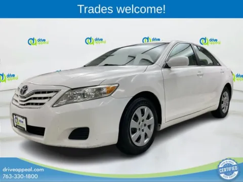 White 2011 Toyota Camry LE for sale in Anoka, MN