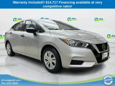 Another view of 2022 Nissan Versa 1.6 S for sale in Anoka, MN at Drive Appeal Anoka