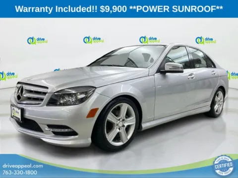 White 2011 Mercedes-Benz C-Class C 300 for sale in Anoka, MN