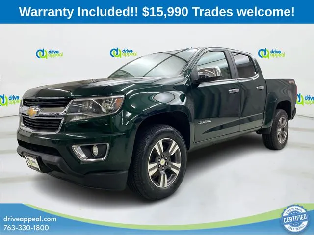 Green 2015 Chevrolet Colorado LT for sale in Anoka, MN