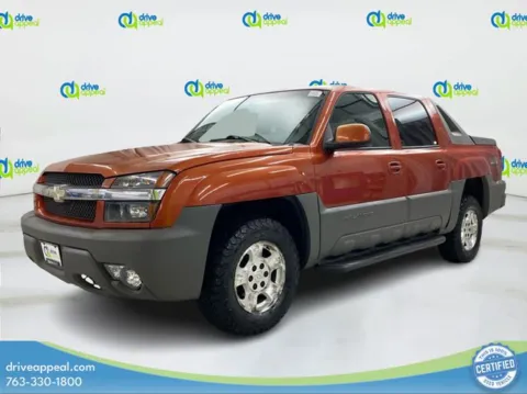 Orange 2002 Chevrolet Avalanche 1500 for sale in Anoka, MN