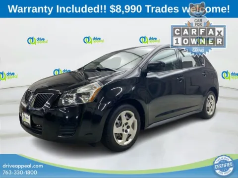 Black 2009 Pontiac Vibe for sale in Anoka, MN