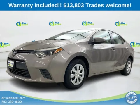 Brown 2015 Toyota Corolla LE ECO for sale in Anoka, MN